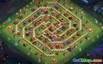 Town Hall 16 Farming Base | Clash of Clans Guide & Copy Base Link #49184