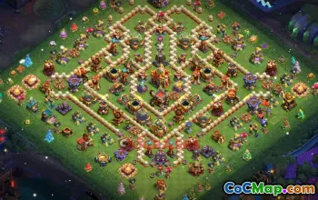 Town Hall 16 Farming Base | Clash of Clans Strategy & Layout #49206