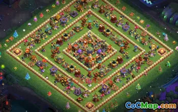 Town Hall 16 Farming Base for Clash of Clans | Copy Link #49212