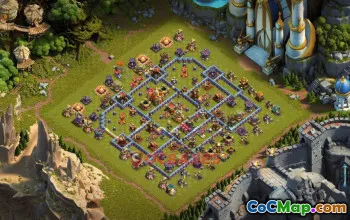 Town Hall 16 Hybrid Base | Clash of Clans Legend & CWL #49183