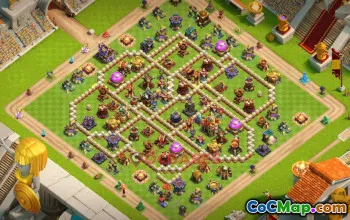Town Hall 16 Hybrid Base | Clash of Clans TH16 Anti 3 Hybrid #49253