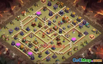 Town Hall 16 Hybrid Base | Clash of Clans Th16 Strategy #49178
