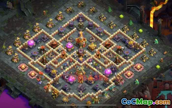 Town Hall 16 Hybrid Base Link | Clash of Clans Th16 Updated #49170