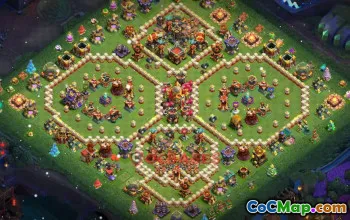 Town Hall 16 Trophy Base | Clash of Clans Guide & Links #49218