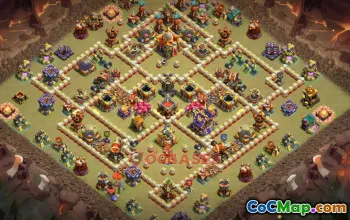 Town Hall 16 War Base | Clash of Clans Defense Copy<Link> #49240