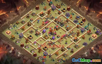 Town Hall 16 War Base – Clash of Clans Defense & Link #49226