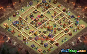 Town Hall 16 War Base | Clash of Clans Defense Strategy #49237