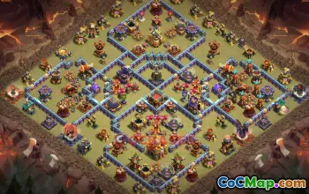 Town Hall 16 War Base – Clash of Clans Strategy & Defense #49244