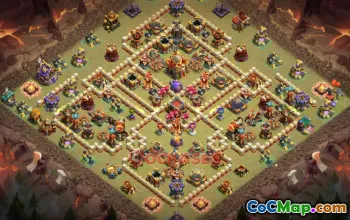 Town Hall 16 War Base | Clash of Clans War Defense Guide #49215