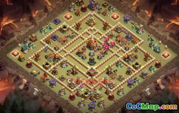 Town Hall 16 War Base | Clash of Clans War Strategies #49234