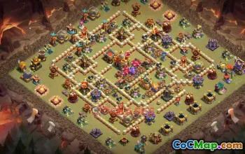 Town Hall 16 War Base | Clash of Clans War Strategies (Copy Link) #49202