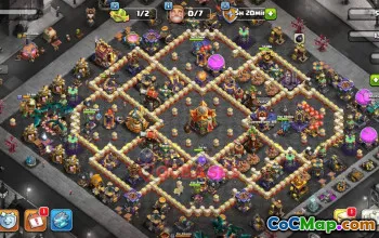 Town Hall 16 War Base with Copy Link #56791