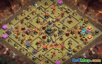 Town Hall 17 CWL Base | Clash of Clans Guide & Copy Link #49047