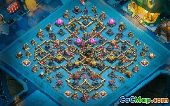 Town Hall 17 CWL Base for Clash of Clans #55353