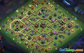 Town Hall 17 CWL Base with Copy Link #55364