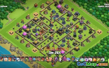 Town Hall 17 CWL Base with Copy Link #55553