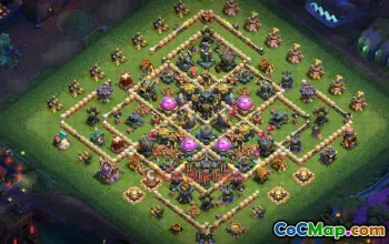 Town Hall 17 Farming Base | Clash of Clans Best Layouts #49163