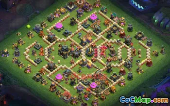 Town Hall 17 Farming Base | Clash of Clans Guide  #49093