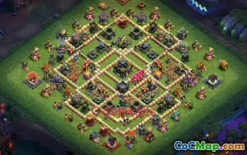 Town Hall 17 Farming Base | Clash of Clans Strategies (Copy Base Link) #49116