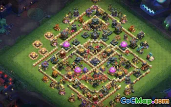 Town Hall 17 Farming Base - Clash of Clans Strategy & Copy Link #49138