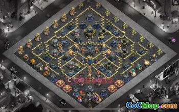 Town Hall 17 Farming Base | Clash of Clans Strategy | Copy Link #52342