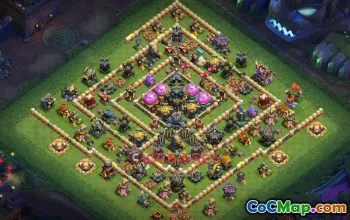 Town Hall 17 Farming Base — Clash of Clans Strategy & Link #49162