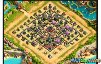 Town Hall 17 Farming Base with Copy Link #55385