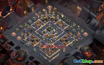 Town Hall 17 Hybrid Base | Clash of Clans After Feb Update #49056