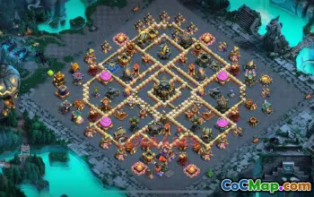 Town Hall 17 Hybrid Base | Clash of Clans, Copy Link #49090
