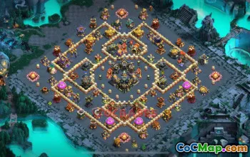Town Hall 17 Hybrid Base | Clash of Clans Defense Strategy #49070