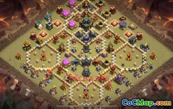 Town Hall 17 Hybrid Base | Clash of Clans Strategy Guide #49059