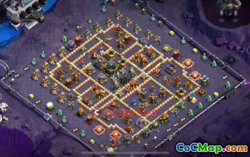 Town Hall 17 Hybrid Base | Clash of Clans Strategy & Layout #49063