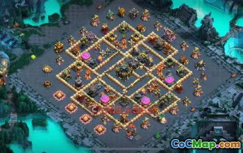 Town Hall 17 Hybrid Base | Clash of Clans Strategy & Layout #49067