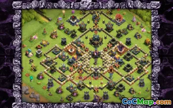 Town Hall 17 Trophy Base | Clash of Clans ⚠️ Anti Event Troops #49123