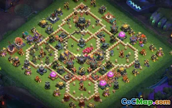 Town Hall 17 Trophy Base | Clash of Clans Defense Guide #49114