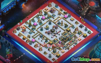 Town Hall 17 Trophy Base | Clash of Clans Strategies & Link #48816