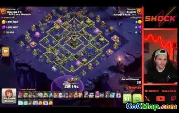 Town Hall 17 Trophy Base with Copy Link #55376