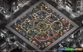 Town Hall 17 War Base | Clash of Clans Best Defense (Link) #51533