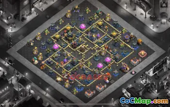 Town Hall 17 War Base – Clash of Clans Defense & Link #52349