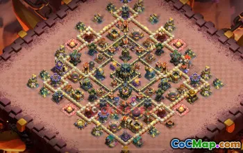 Town Hall 17 War Base | Clash of Clans Defense Strategy #49033