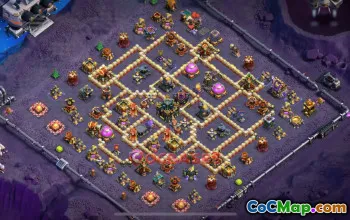 Town Hall 17 War Base | Clash of Clans Defense Strategy #49109