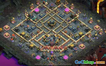 Town Hall 17 War Base | Clash of Clans Defense Strategy #51523