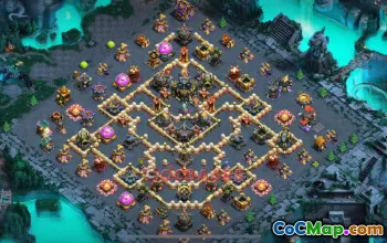 Town Hall 17 War Base - Clash of Clans Strategy & Defense #49101