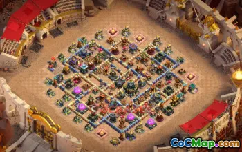 Town Hall 17 War Base | Clash of Clans TH17 War Defense #49081
