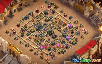 Town Hall 17 War Base | Clash of Clans TH17 War Layout #49097