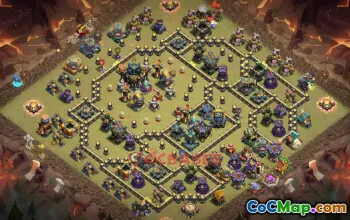 Town Hall 17 War Base | Clash of Clans War Defense Guide #52353