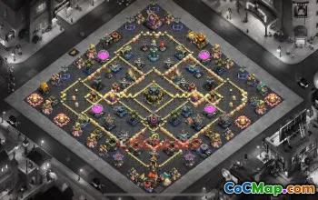 Town Hall 17 War Base | Clash of Clans War Defense Link #51534