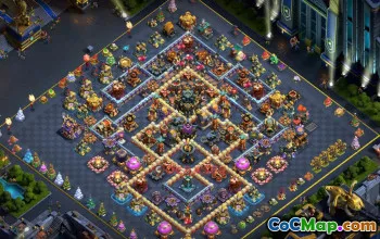 Town Hall 17 War Base | Clash of Clans War Strategies & Base Link #51526
