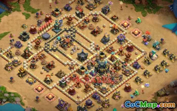 Town Hall 17 War Base & Strategy | Clash of Clans Guide #50917