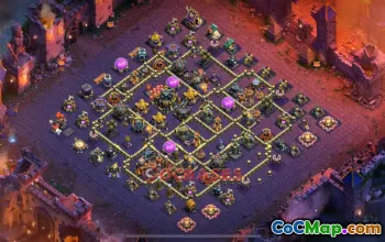 Town Hall 17 War Base with Copy Link #55539